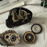 19アンタレスHG　内部状態,パーツ洗浄作業