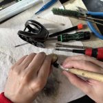 20メタニウムHG 　パーツ洗浄作業　ドライブギア