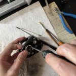 20メタニウムHG クラッチカム組み上げ