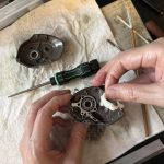 22バンタム HG クラッチカム組み上げ