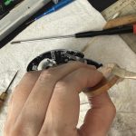 19アンタレスHGドライブギア、ピニオンギアグリスアップ